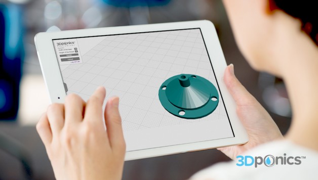 Makerbot & 3Dponics Partner to Create the 3Dponics Costumizer